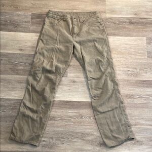 Patagonia mens 32 olive green pants